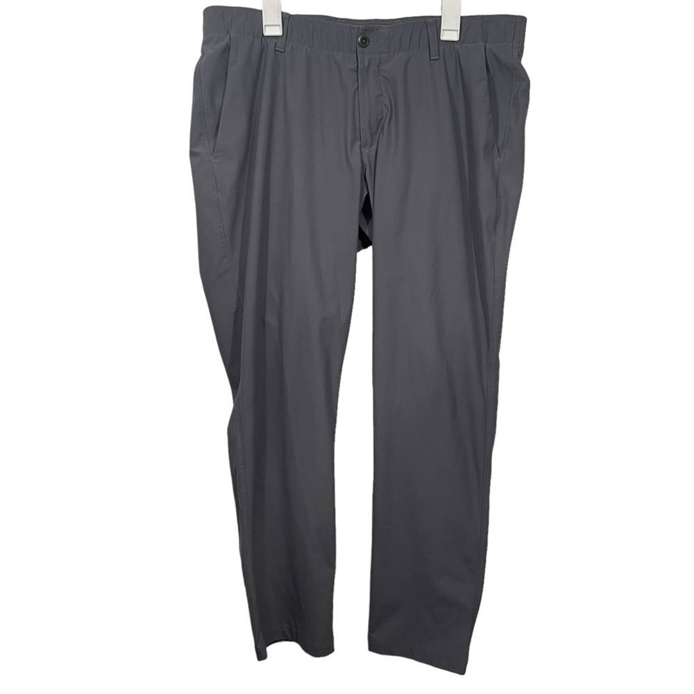 Under Armour Threadborne Grey Straight Leg Athletic Pants